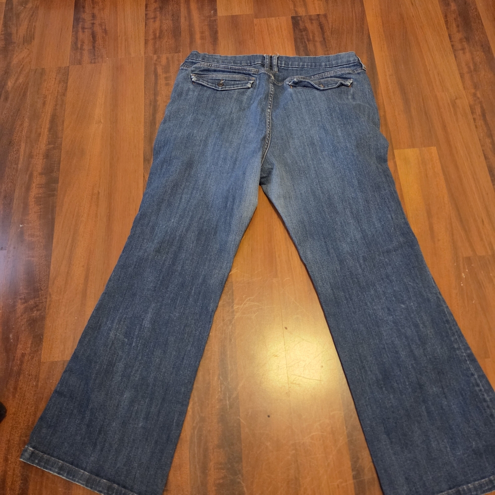 Old Navy Women's Dark Blue Flare Jeans